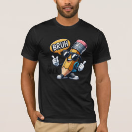 Bruh We Back, Back To School Teacher  T-shirt