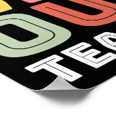 Bruh We hebben leraren uitgezet Poster (Hoek)