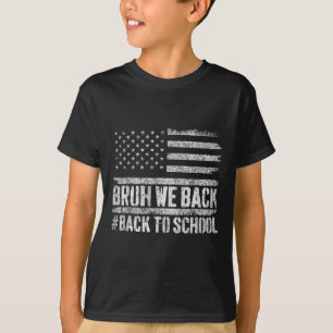 Bruh we terug naar school 4 juli terug naar SC T-shirt