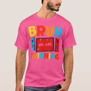 Bruh We zijn aan de winnende hand Jongens Funnywin T-shirt