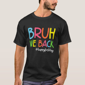 Bruh We Zijn Weer Terug Kinderen Jongens Meisjes L T-shirt