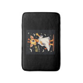 Bruh zijn Halloween Funny Dabbing Ghost Giraffe Lo Badmat (Voorkant Verticaal)