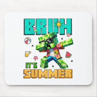 Bruh zijn zomer dabbing gamer jongen verjaardag vi muismat
