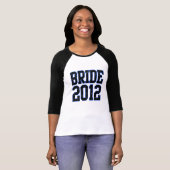 Bruid 2012 t-shirt (Voorkant volledig)