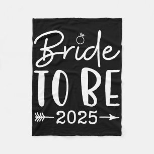 Bruid 2025 Bachelorette-feest Bruidsfeest M Fleece Deken