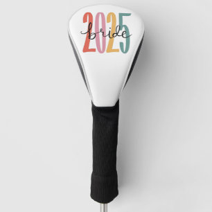 Bruid 2025 Huwelijksaankondiging Huwelijk Golfheadcover