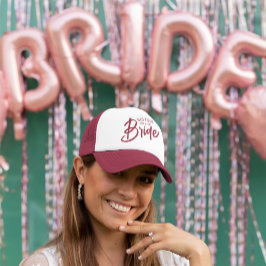 Bruid Aangepaste Tekst Trucker Pet