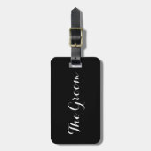 Bruid bagage label (Voorkant verticaal)