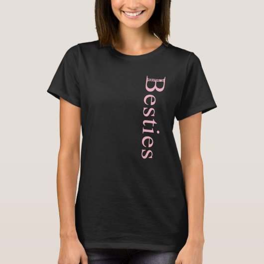 Bruid Bestie Bachelorette Feest Bruidsmeisje Bruid T-shirt (Voorkant)