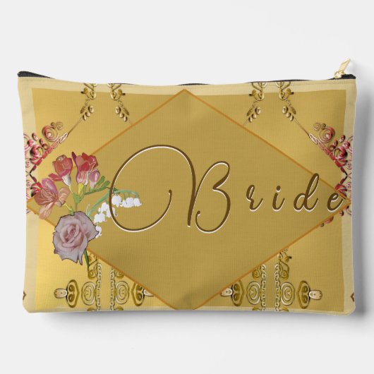 Bruid Bloemen Print Cut Naaizak Etui (Achterkant)