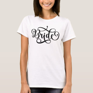 Bruid Bruid Verloving Bridal Shower Meidenavond T-shirt