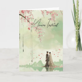 Bruid & Bruidegom Green Theme Wedding