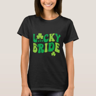Bruid Bruidegom Koppels Overeenkomstige Trouw St P T-shirt