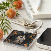 Bruid & bruidegom Royal Classic Sleutelhanger (Voorkant Rechts)