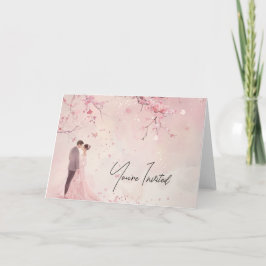 Bruid & Bruidegom Roze Theme Wedding