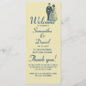  bruid bruidegom trouwceremonie programma (Voorkant)