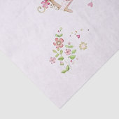 Bruid & Bruidegom Trouwjurk Tissuepapier (Detail)