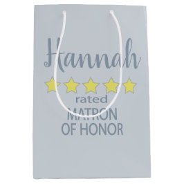 Bruid & Bruidsfeest 5-sterren Matrone van Eer Medium Cadeauzakje