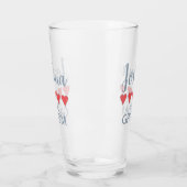 Bruid & Bruidsstoet 5 Hart Bruidegom Glas (Links)