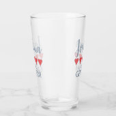 Bruid & Bruidsstoet 5 Hart Bruidegom Glas (Rechts)