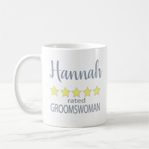 Bruid & Bruiloft 5 Sterren Groomswoman Koffiemok