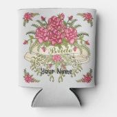 Bruid bruiloft koelbox blikjeskoeler (Voorkant)