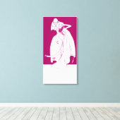 Bruid Canvas Afdruk (Insitu (Houten vloer))