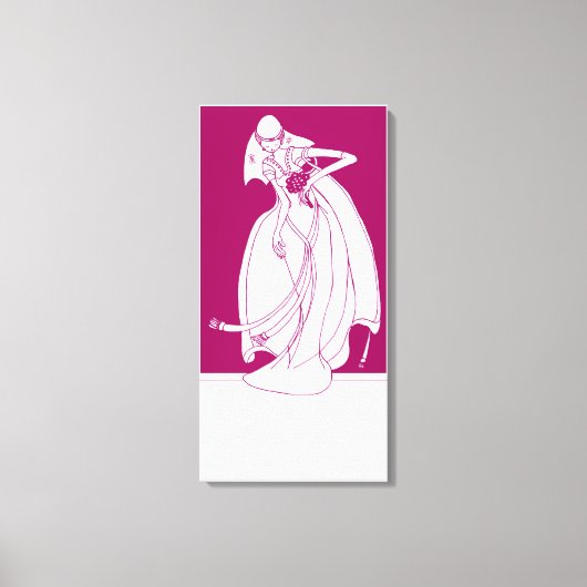 Bruid Canvas Afdruk (Voorkant)