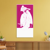 Bruid Canvas Afdruk (Insitu (Woonkamer))