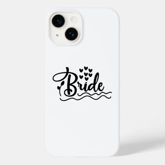 Bruid Case-Mate iPhone Case (Achterkant)