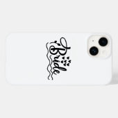 Bruid Case-Mate iPhone Case (Achterkant (horizontaal))