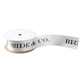 BRUID & CO. Bruid To Be Party Shower Party Ribbon Lint (Spoel)