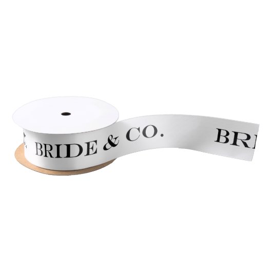 BRUID & CO. Bruid To Be Party Shower Party Ribbon Lint (Spoel)