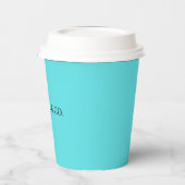 Bruid & Co. Persoonlijk Papieren Bekers (Links)