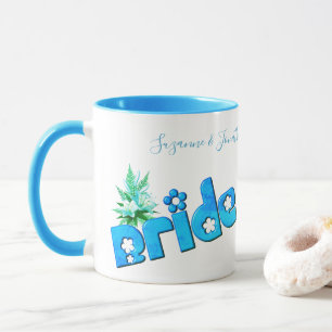 Bruid Cute Persoonlijke Trouwdag Mok