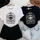Bruid Dark Boho Coven Bachelorette T-shirt