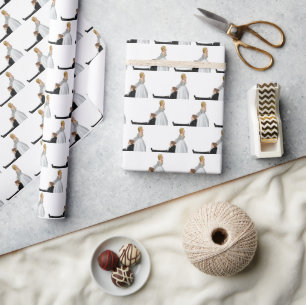 bruid dragggroom cadeaupapier