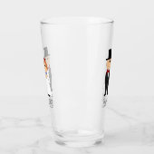 Bruid en Bruidegom Glas (Links)