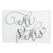 Bruid en bruidegom kussensloop (Achterkant)