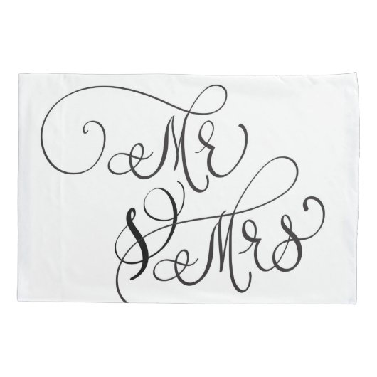 Bruid en bruidegom kussensloop (Achterkant)