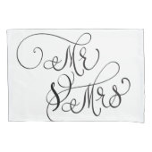 Bruid en bruidegom kussensloop (Voorkant)