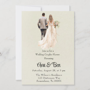 Bruid en bruidegom licht groene bruiloft paren dou kaart