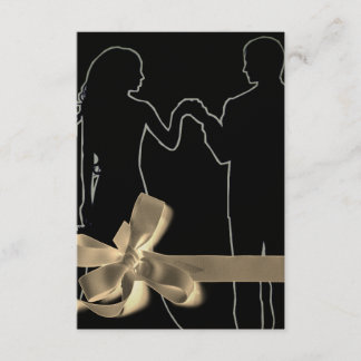 Bruid en bruidegom silhouet zwart hoogwaardige sja kaart