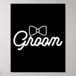 Bruid en Bruidegom Slogan Matching voor Pasgetrouw Poster