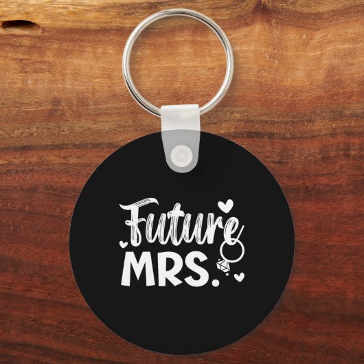 bruid en bruidegom trouwdag huwelijk net getrouwd sleutelhanger (Voorkant)