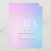 bruid era bruids douche uitnodiging (Voorkant / Achterkant)