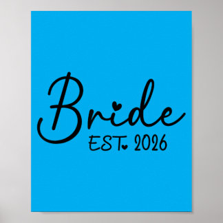 Bruid Est 2026 Bijpassende Bruidegom 2026 Poster