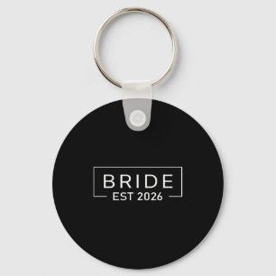 Bruid Est 2026 Verloofde Mevrouw Vrouw Bachelorett Sleutelhanger