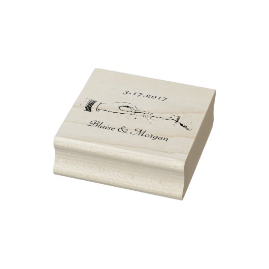  bruid gepersonaliseerde rubberen stempel (Stempel)