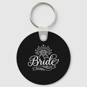 Bruid Grappig Bachelorette Bruiloft Verliefd Sleutelhanger